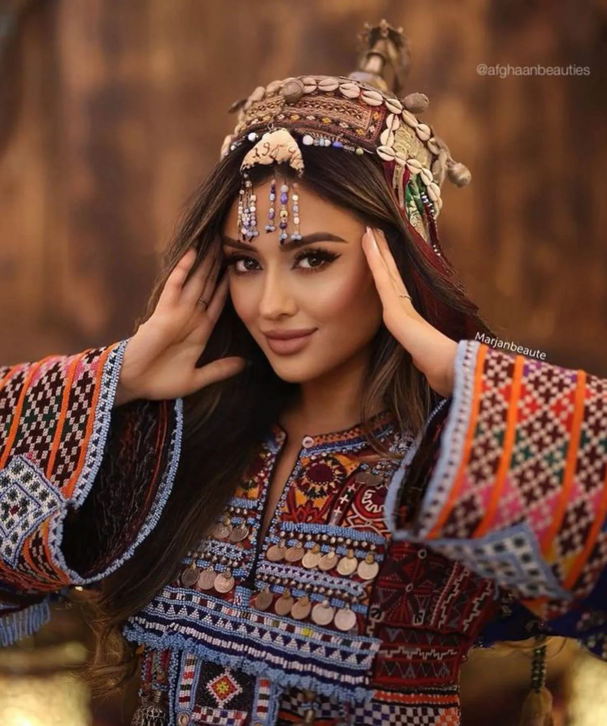 Afganistan beautiful woman or selebgram