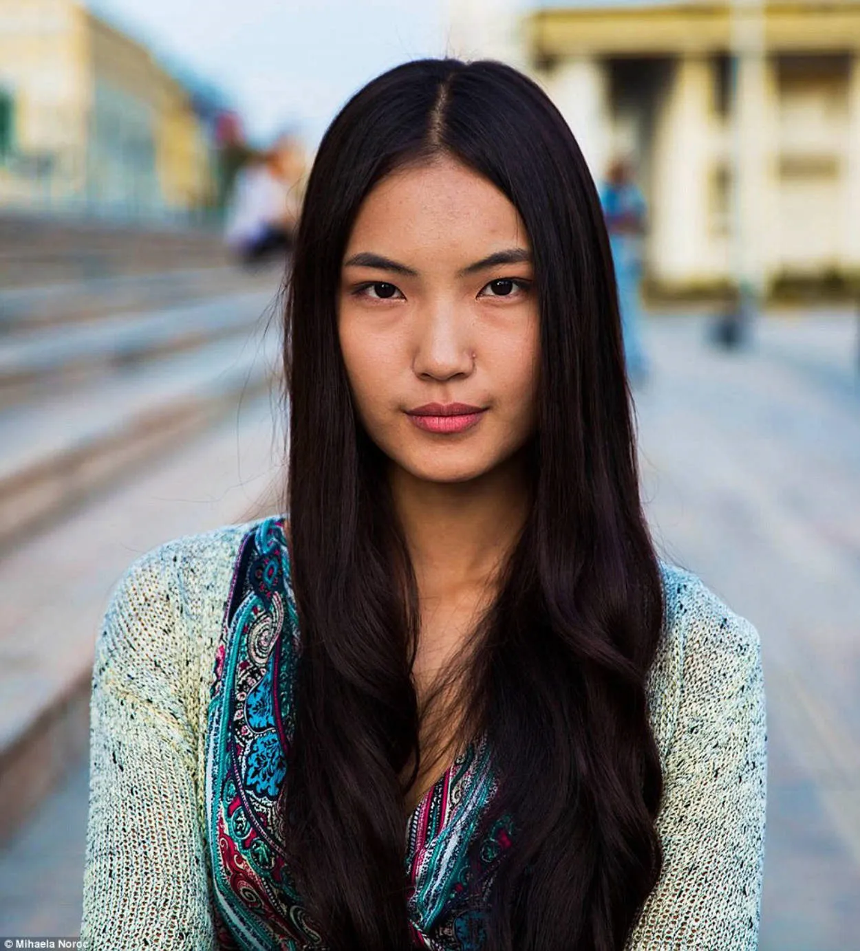 Mongolia beautiful woman or selebgram
