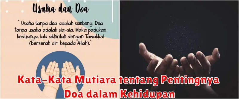 Kata-Kata Mutiara tentang Pentingnya Doa dalam Kehidupan